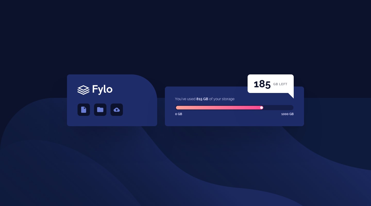 Fylo data storage component